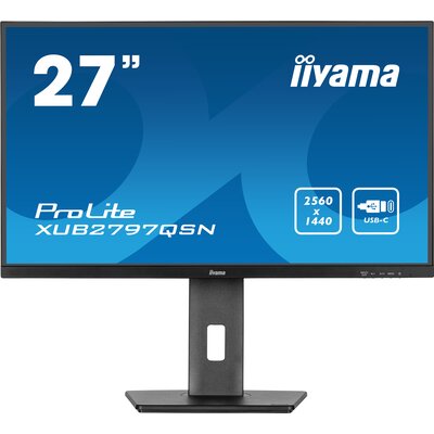 Monitor IIYAMA ProLite XUB2797QSN-B2 27" 2560x1440px IPS 100Hz 1 ms [MPRT]