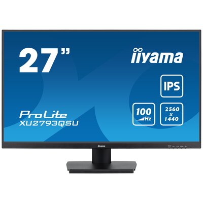 Monitor IIYAMA ProLite XU2793QSU-B7 27" 2560x1440px IPS 100Hz 1 ms [MPRT]