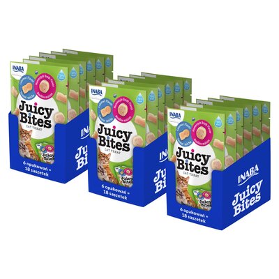 Przysmak dla kota INABA Juicy Bites Rosół i kalmary 54 x 11,3 g
