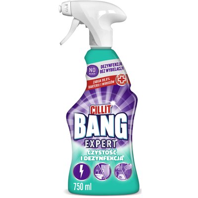 Płyn do czyszczenia CILLIT BANG Expert Czystość i Dezynfekcja 750 ml