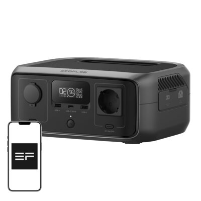 Stacja zasilania ECOFLOW River 3 UPS 245Wh Bank energii