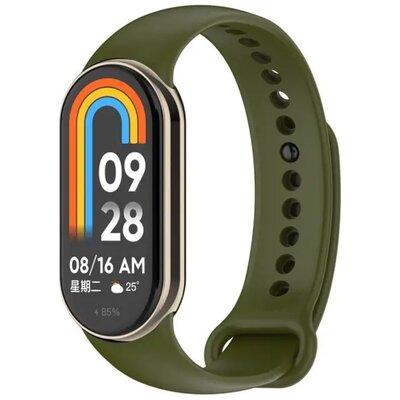 Pasek BELINE Simple do Xiaomi Mi Band 8/9 Zielony