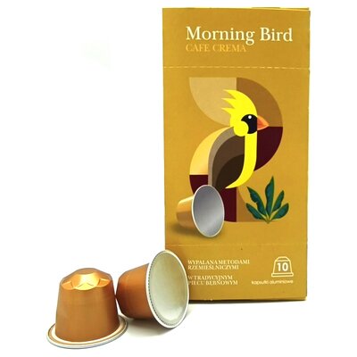 Kapsułki MORNING BIRD Cafe Crema do ekspresu Nespresso
