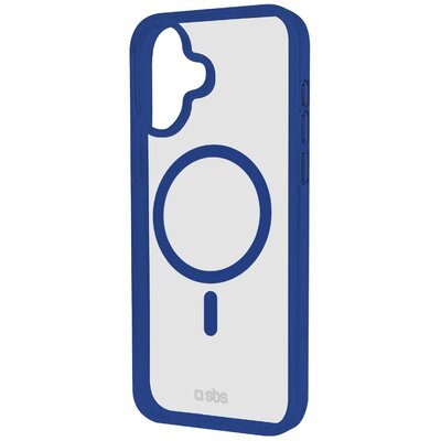 Etui SBS Mag Frame do Apple iPhone 16 Niebieski