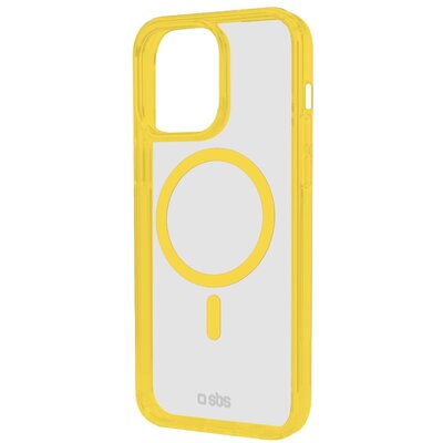 Etui SBS Mag Frame do Apple iPhone 16 Pro Żółty