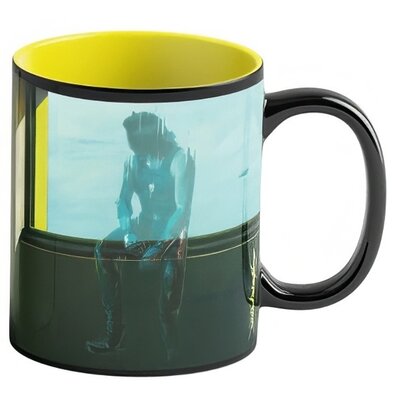 Kubek GOOD LOOT Cyberpunk 2077 V & Edward Hopper