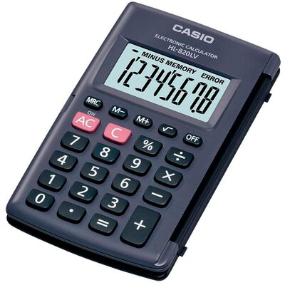 Kalkulator biurowy CASIO HL-820LV-S Czarny
