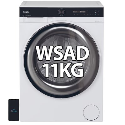 Pralka CANDY ProWash 700 BS 411B9-S 11kg 1400 obr ProActive EcoWash hOn Szybkie programy Higiena Plus