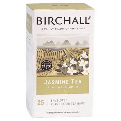 Herbata BIRCHALL Zielona jaśminowa (25 sztuk)
