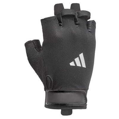 Rękawice treningowe ADIDAS Essential Training (rozmiar XS) Czarno-biały