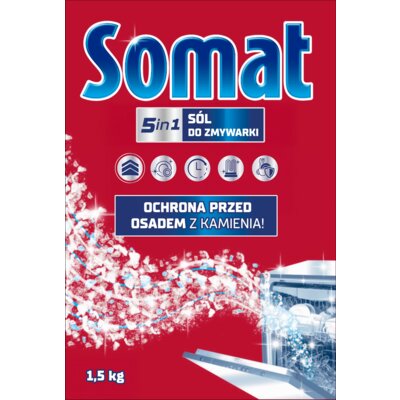 Sól do zmywarek SOMAT 1.5 kg