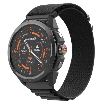 Smartwatch HAMMER Watch 2 Czarny