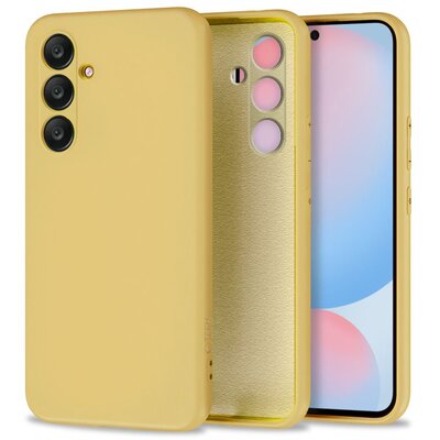 Etui TECH-PROTECT Icon do Samsung Galaxy S24 FE Żółty