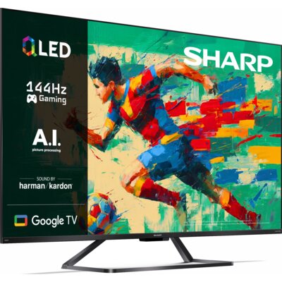 Telewizor SHARP 55GR8765E 55" QLED 4K 144Hz Google TV Dolby Atmos Dolby Vision HDMI 2.1