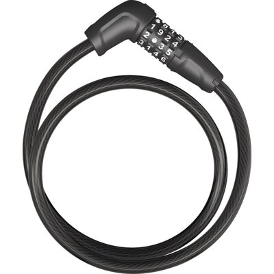 Zapięcie rowerowe ABUS Tresor 6412C/85 Linka Czarny
