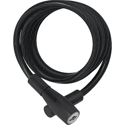 Zapięcie rowerowe ABUS 3506K/180 Linka Czarny