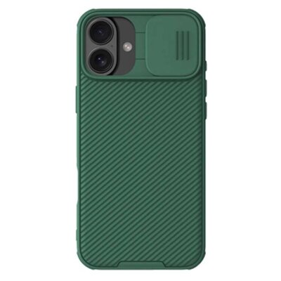 Etui NILLKIN CamShield Pro do Apple iPhone 16 Zielony