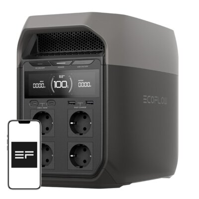 Stacja zasilania ECOFLOW Delta 3 1024Wh Bank energii