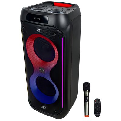 Power Audio MANTA SPK0805B140 PALLAS, 140W, Bluetooth, Bateria 8 godzin, Bezprzewodowy mikrofon w zestawie