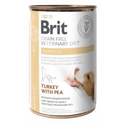 Karma dla psa BRIT Veterinary Dog Hepatic 400 g