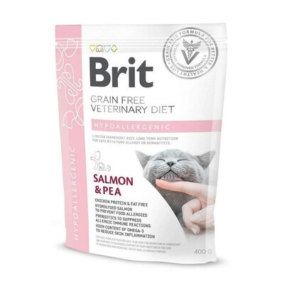 Karma dla kota BRIT Grain Free Veterinary Diets Cat Hypoallergenic 0.4 kg