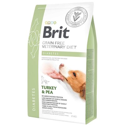Karma dla psa BRIT Grain Free Veterinary Diets Dog Diabetes 2 kg