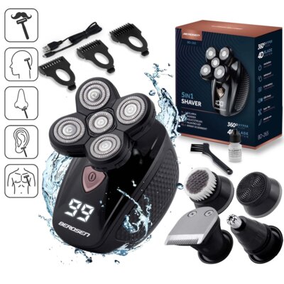 Golarka BERDSEN BD-265 5w1 Na mokro i sucho