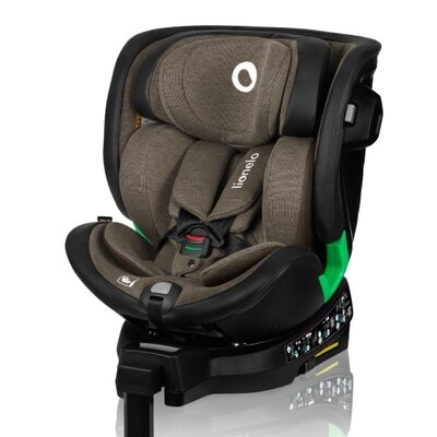 Fotelik samochodowy LIONELO Harmony i-Size 40-150 cm (0-36 kg) Zielony
