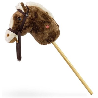 Koń na kiju MILLY MALLY Hobby Horse 6088 A5/A4 Ciemnobrązowy