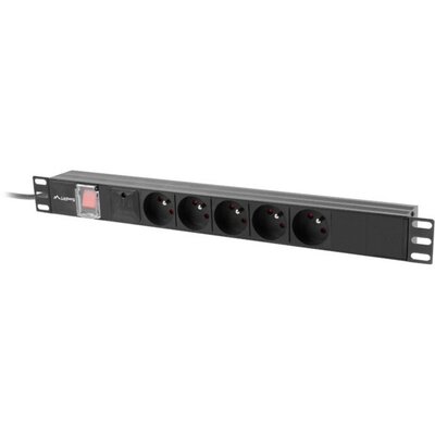 Listwa LANBERG PDU-05E-0200-BK (2 m)