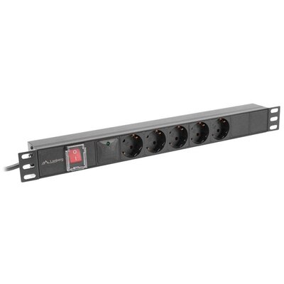 Listwa LANBERG PDU-05F-0200-BK (2 m)