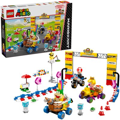LEGO 72036 Super Mario Mario Kart - Zestaw Baby Peach i Grand Prix
