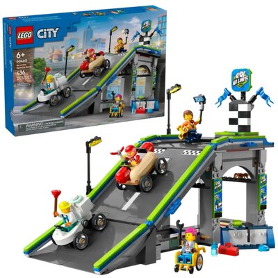 LEGO 60460 City Bez granic: tor z rampami dla wyścigówek