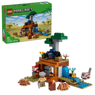 LEGO 21269 Minecraft Wyprawa do pancernikowej kopalni