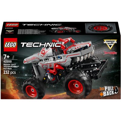 LEGO 42200 Technic Monster Jam ThunderROARus z napędem typu pull-back
