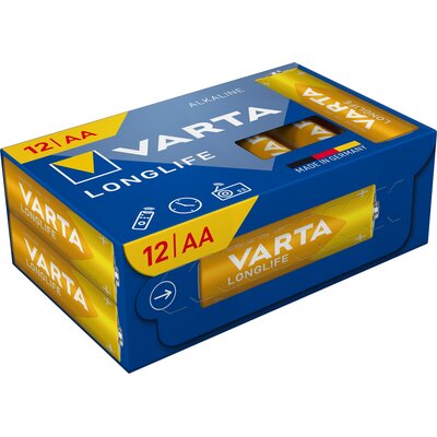 Baterie AA LR6 VARTA Longlife (12 szt.)
