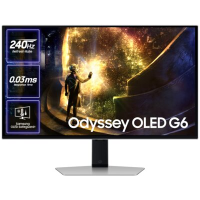 Monitor SAMSUNG G6 Odyssey LS27DG610SUXEN 27" 2560x1440px 240Hz 0.03 ms [GTG]