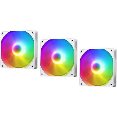 Wentylator DARKFLASH C7 Biały (3 szt.)