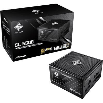 Zasilacz ASROCK Steel Legend SL-650G 650W 80 Plus Gold