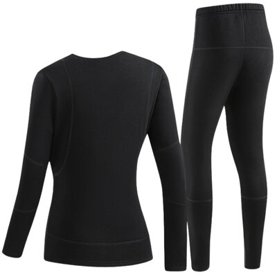 Bielizna podgrzewana MISSION AIR E-Underwear Women Set (rozmiar L) Czarny