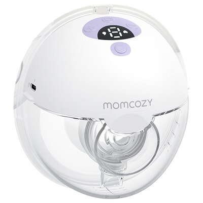 Laktator MOMCOZY M5 Pojedynczy Biało-fioletowy