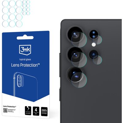 Szkło hybrydowe na obiektyw 3MK Lens Protection do Samsung Galaxy S25 Ultra
