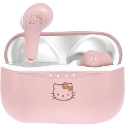 Słuchawki dokanałowe OTL Hello Kitty Różowo-biały