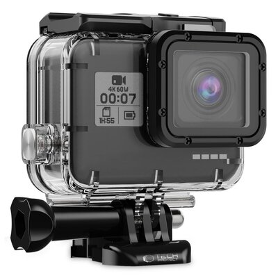 Obudowa wodoszczelna TECH-PROTECT GA200 do GoPro Hero 5/6/7 Przezroczysty