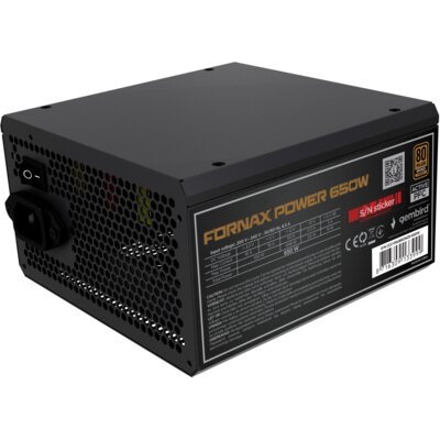 Zasilacz GEMBIRD Fornax Power 650W 80 Plus Bronze