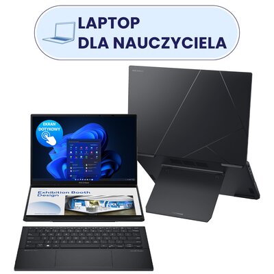 Laptop ASUS ZenBook DUO UX8406CA-PZ068X 14" OLED Ultra 9-285H 32GB RAM 2TB SSD Windows 11 Professional, Funkcje AI
