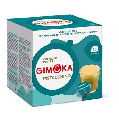 Kapsułki GIMOKA Pistacchino do ekspresu Nescafe Dolce Gusto (16 szt.)