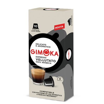 Kapsułki GIMOKA Vellutato do ekspresu Nespresso (10 szt.)