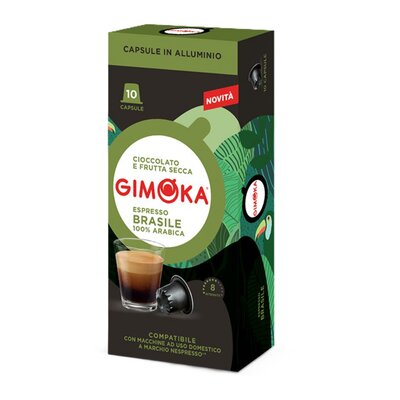 Kapsułki GIMOKA Brasile do ekspresu Nespresso (10 szt.)