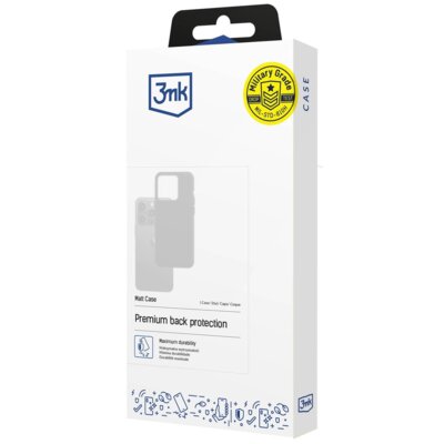 Etui 3MK Matt Case do ZTE Blade V70 Czarny